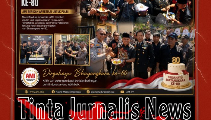 Dikira Demo, Ternyata Kejutan! AMI Rayakan Hari Bhayangkara ke-80 Bersama Jajaran Kepolisian