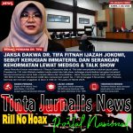 JPU Dakwa dr. Tifa Fitnah Ijazah Jokowi, Sebut Nama Baik Presiden Tercemar Tinta Jurnalis News