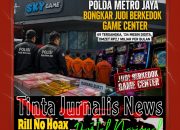 Polda Metro Jaya Bongkar Judi Berkedok Game Center, Sky Game Batam Masih Jadi Tanda Tanya