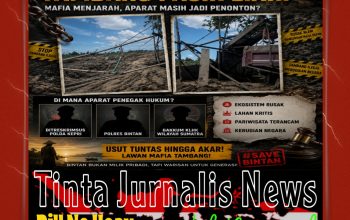 Bintan Dikepung Tambang Pasir Liar: Mafia Menjarah, Ditreskrimsus Polda Kepri, Polres Bintan, dan Gakkum KLHK Sumatra Masih Jadi Penonton?