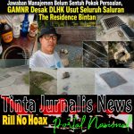 GAMNR Turun Langsung Menginap di The Residence Bintan, Minta DLHK Kepri Periksa Menyeluruh Sistem Saluran dan IPAL Tinta Jurnalis News