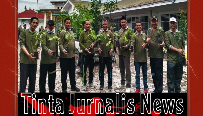 Gotong Royong Hijau, Kemenag Pematangsiantar Tanam 500 Bibit Pohon Dukung Program Ecotheology