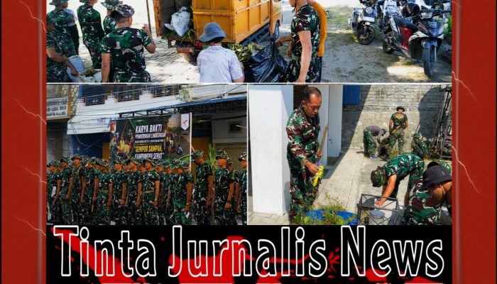 Danrem 132/Tadulako Pimpin Karya Bakti Semarak HUT ke-1 Kodam XXIII/Palaka Wira