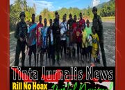 Sambut HUT Ke-81 RI, Satgas Pamtas RI–PNG Yonif 764/IB Salurkan Sarana Olahraga untuk Pemuda Kampung Yembun