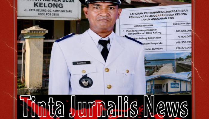 Kades Kelong Alimin Bantah Ancam Wartawan, Klaim Penggunaan Anggaran Desa 2025 Sesuai Peruntukan
