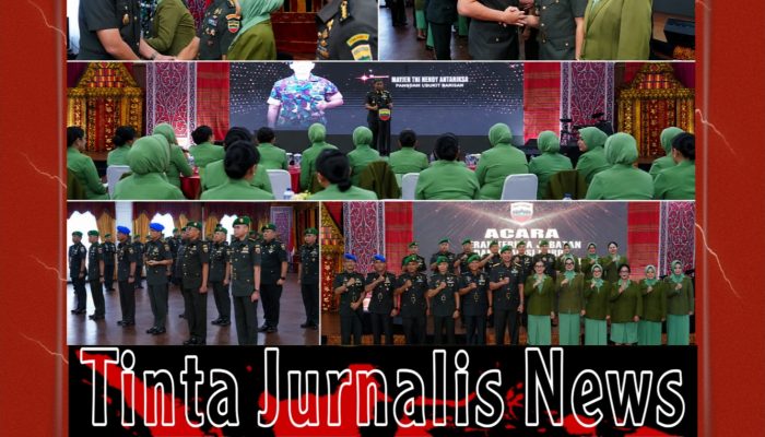 Pangdam I/BB Pimpin Sertijab dan Tradisi Korps Sejumlah Pejabat Kodam I/Bukit Barisan