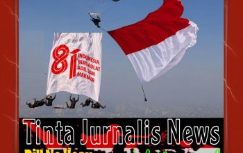 Atraksi Spektakuler Kopassus Warnai HUT ke-81 RI di Monas, Merah Putih Membelah Langit Jakarta