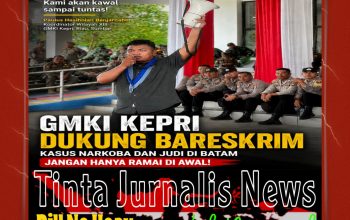 GMKI Kepri Desak Bareskrim Bongkar Sampai Akar: Narkoba dan Judi Batam Jangan Cuma Ramai Sesaat