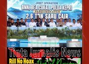 Bea Cukai Bersama BNN dan Polda Kepri Gagalkan Penyelundupan 2,6 Ton Sabu Cair dan 1,57 Juta Batang Rokok Ilegal