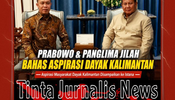 Bertemu Presiden Prabowo, Panglima Jilah Sampaikan Aspirasi Masyarakat Dayak Kalimantan