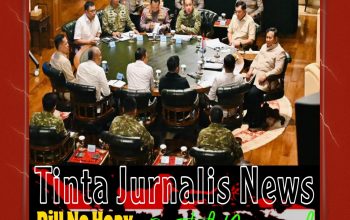 Prabowo Terima Panglima TNI dan Kapolri di Hambalang, Bahas Situasi Nasional dan Karhutla