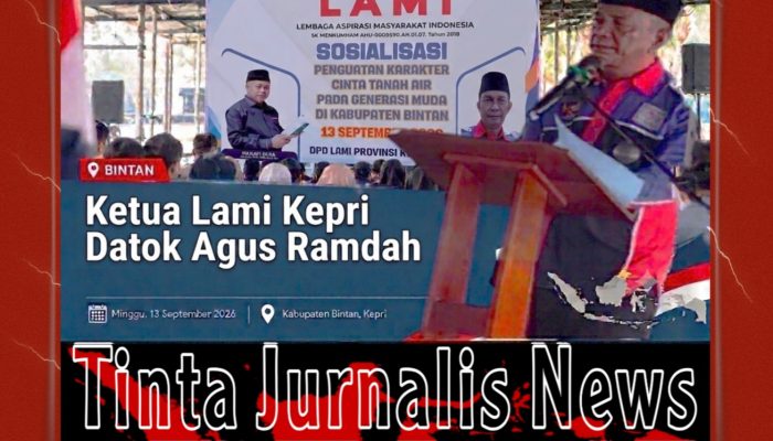 Sosialisasi LAMI Kepri di Bintan Tekankan Pentingnya Karakter Cinta Tanah Air bagi Generasi Muda