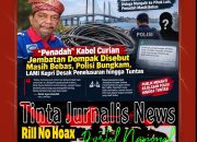 “Penadah” Kabel Curian Jembatan Dompak Disebut Masih Bebas, Polisi Bungkam, LAMI Kepri Desak Penelusuran hingga Tuntas