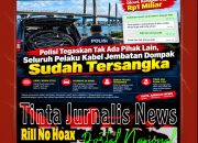 Polisi Tegaskan Tak Ada Pihak Lain, Seluruh Pelaku Kabel Jembatan Dompak Sudah Tersangka