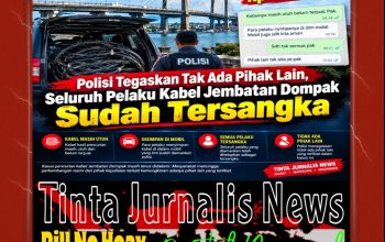 Polisi Tegaskan Tak Ada Pihak Lain, Seluruh Pelaku Kabel Jembatan Dompak Sudah Tersangka