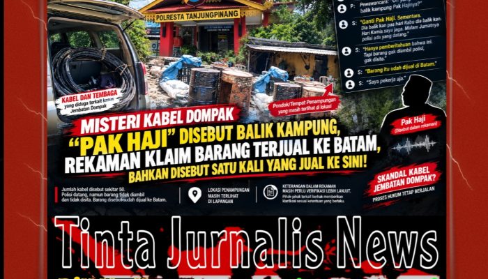 Misteri Kabel Dompak: Rekaman Sebut “Pak Haji” Balik Kampung, Barang Diklaim Terjual ke Batam