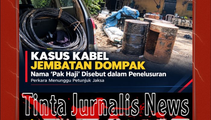 Kasus Kabel Jembatan Dompak: Nama Dugaan Penerima Disebut, Menunggu Petunjuk Jaksa