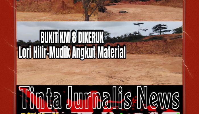 Bukit KM 8 Belakang KFC Dikeruk, Lori Hilir-Mudik Angkut Material: Pengawas Pemko Tanjungpinang ke Mana?
