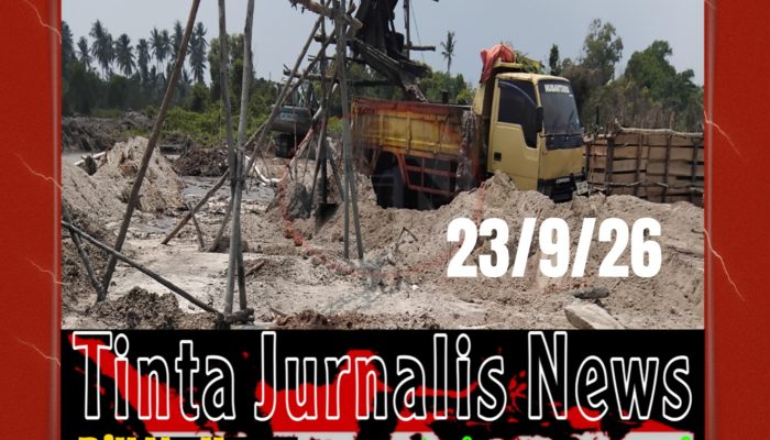 Tambang Pasir Ilegal Kembali Beroperasi di Kawal Bintan, Pengawasan Polres dan Polsek Dipertanyakan, Kapolda-Kapolri Diminta Turun Tangan
