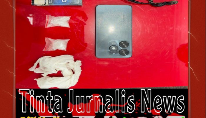 Satresnarkoba Polres Rohul Tangkap Kurir Sabu di Batang Kumu, Sita 9,83 Gram