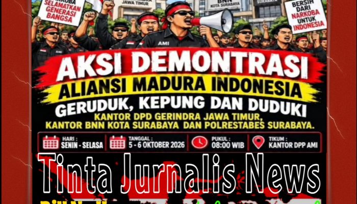 AMI Siapkan Aksi Demonstrasi, Desak Penegakan Hukum Dugaan Narkotika yang Disebut Libatkan Tiga Anggota DPRD