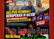 Gelper Kembali Beroperasi di Batam Usai Penindakan Bareskrim, Pengawasan Dipertanyakan