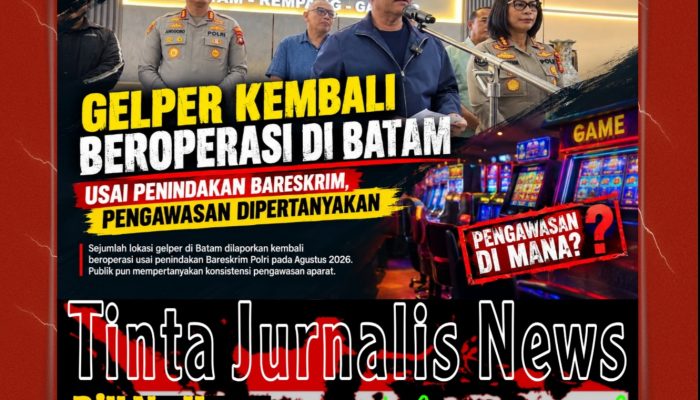 Gelper Kembali Beroperasi di Batam Usai Penindakan Bareskrim, Pengawasan Dipertanyakan