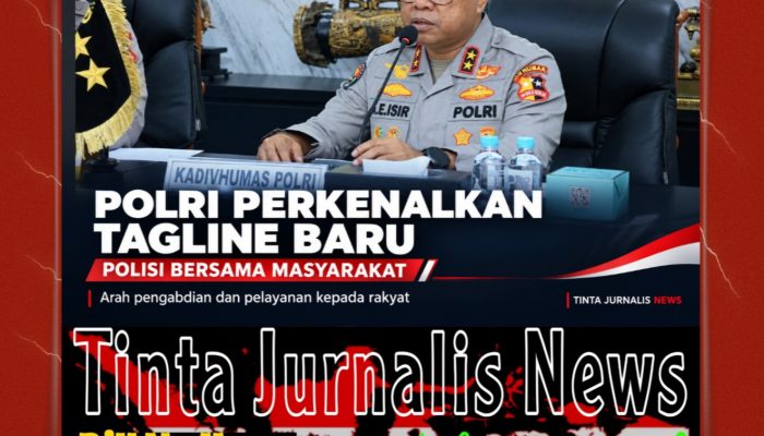 Polri Perkenalkan Tagline Baru, “Polisi Bersama Masyarakat” Jadi Arah Pengabdian kepada Rakyat