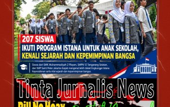 207 Siswa Ikuti Program Istana untuk Anak Sekolah, Kenali Sejarah dan Kepemimpinan Bangsa