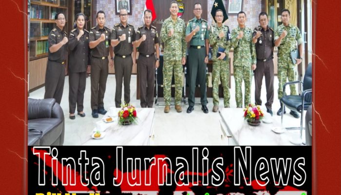 Tim Jampidmil Kejagung Audiensi dengan Pangdam I/BB, Perkuat Koordinasi Penegakan Hukum