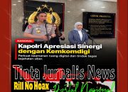 Meutya Hafid dan Kapolri Perkuat Sinergi, Berantas Judi Online hingga Penipuan Digital